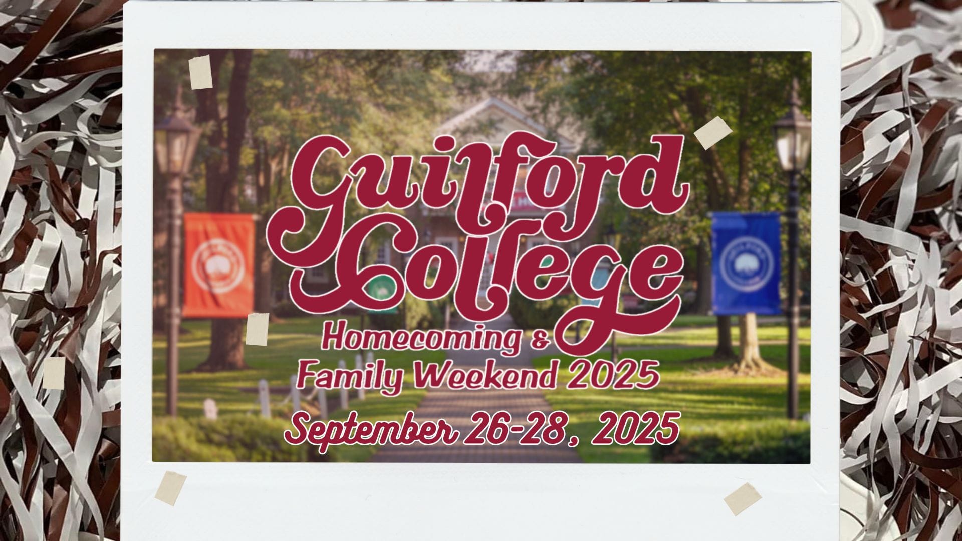Homecoming & Family Weekend September 26 to 28, 2025
