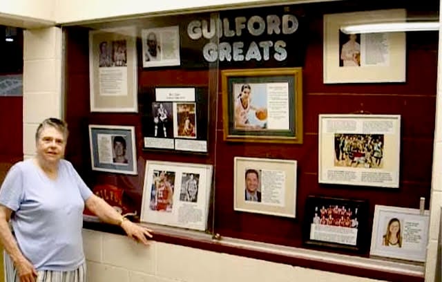 New Display Honors Guilford’s Outstanding Athletes
